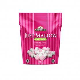 WB JUST MALLOW STRAWBERRY MILKSHAKE SUR 125G X 12