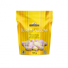 WB JUST MALLOW SMILES  TWISTS SUR 125G X 12