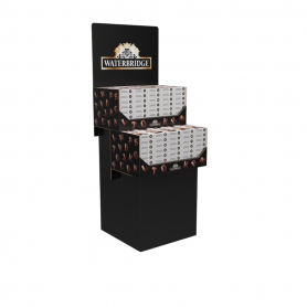 WB BELGIAN CHOC LETTERS MILK STAND 160 X 1