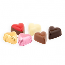 WB VDAY BELGIAN HEART COLLECTION ALC 145G X 8