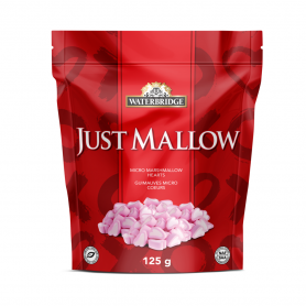 WB VDAY MALLOW HEARTS & Flowers SUR 125G X 12