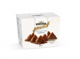 WB BELGIAN MILK DUSTED TRUFFLE CRTN 200G X 12