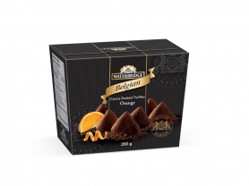 WB BELGIAN EXTRA DARK ORANGE DUSTED TRUFFLE CRNT 200G X 12