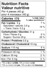 WB JUST FUDGE MAPEL CRTN 150G X 12