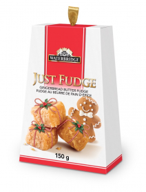 WB JUST FUDGE GINGERBREAD CRTN 150G X 12