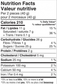 WB SWISS MOUNTAIN BAR 400G X 16