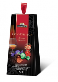 CONNOISSEUR ASST LIQUEUR TRIAL SIZE 42G X 24