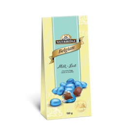 WB SPRING BELGIAN FOILED EGG MILK CRTN 150 X 12