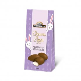 WATERBRIDGE SPRING CREAM EGGS 125G X 12