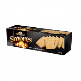 WB SMORES GRAHAM CRACKERS 200G X 12