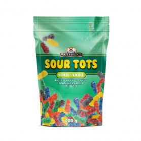 WATERBRIDGE SOUR TOTS SUR 200G X 15