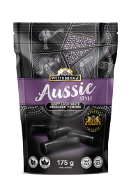 WB AUSSIE STYLE BLACK LIQUORICE 175G X 15