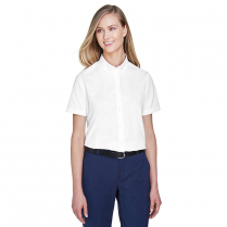 Core 365 Ladies' Optimum Short-Sleeve Twill Shirt