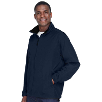 North End Men's Techno Lite Jacket - On Model - Midnight - Side