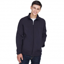 North End Men's Three-Layer Fleece Bonded Performance Soft Shell Jacket