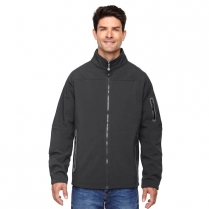 North End Men's Three-Layer Fleece Bonded Soft Shell Technical Jacket