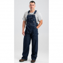 Berne Original Unlined Rigid Denim Bib Overall