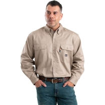 Berne BERNE Flame Resistant Button Down Workshirt