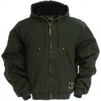 Berne Original Washed Hooded Jacket-Quilt Lined