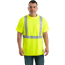 Berne Hi-Vis Type R Class 2 Performance Short Sleeve Tee - On Model - Hi-Visiibility Yellow - Front