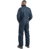 Heritage Twill Insulated Coverall - On Model - Navy - Back