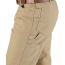 Berne Washed Duck Carpenter Pant - On Model - Timber Khaki - Left Side Detail