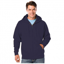 Blue Generation Adult Zip Front Hoodie