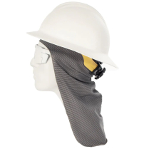 Benchmark FR Goat Flex FR Hard Hat Liner - Grey - Side