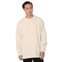 Bayside Heavyweight 7.5 oz. Waffle Knit Thermal Long Sleeve with Cuff Sweatshirt