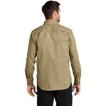 Carhartt Rugged Professional™ Series Long Sleeve Shirt - On Model - Dark Khaki - Back