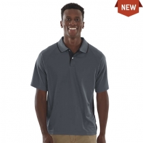 Charles River Men's Color Blocked Wicking Polo