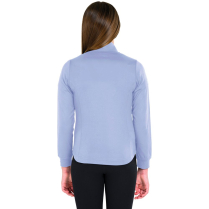 Charles River Girls' Nu Fitness Jacket - On Model - Back - Twilight