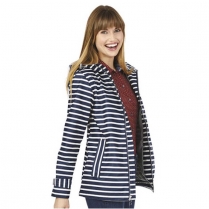 CLEARANCE Charles River Rain Jacket - Women's New Englander Striped