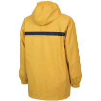 Charles River Youth New Englander Rain Jacket - Yellow-Navy - Back