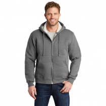 CornerStone® Heavyweight Sherpa-Lined Hooded Fleece Jacket