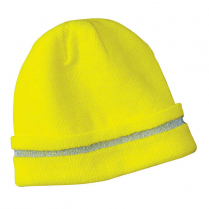 CornerStone® Enhanced Visibility Beanie with Reflective Stripe