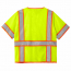 Custom CornerStone® ANSI 107 Class 3 Surveyor Mesh Zippered Two-Tone Short Sleeve Vest