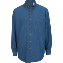 Edwards Men's Long Sleeve Casual Mid-Weight Denim Shirt