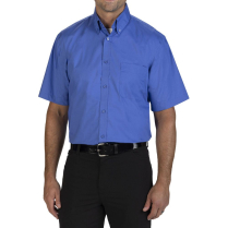 Edwards Men's Short Sleeve Stretch Poplin Shirt