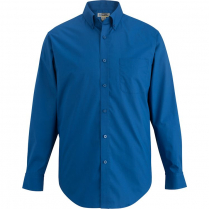 Edwards Men's Long Sleeve Stretch Poplin Shirt