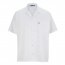 Edwards Button Front Short Sleeve Mesh Back Cook Shirt