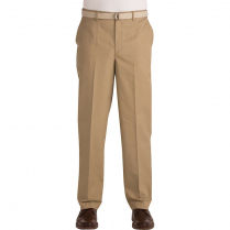 Edwards Men's Business Chino EZ Fit Flat Front Pant