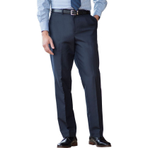 Edwards Men's Washable Wool Flat Front Pant