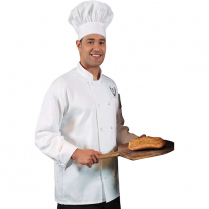 Edwards Classic Ten Knot Button Chef Coat