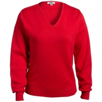 CLEARANCE Edwards Women's V-Neck Cotton Sweater