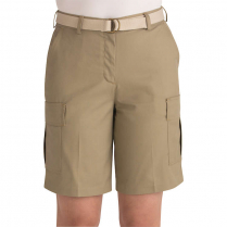 Edwards Women's Blended Chino Flat Front Cargo Short