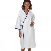 Fashion Seal Trimmed Examination Gown