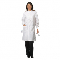 Fashion Seal Protective Coat - Snap Closure at Neck - Texture Shield® - Poly/Cotton Back