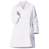 Fashion Seal Ladies' Poplin 35" Lab Coat - 3 Pocket / Half-Back Belt
