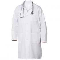 Fashion Seal Men's Heavyweight Twill 41" Lab Coat - 3 Pocket / Snap Front / Side Pocket Slits